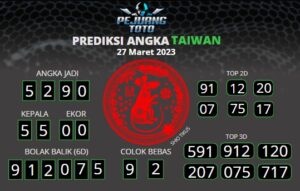 prediksi Taiwan 27-03-23